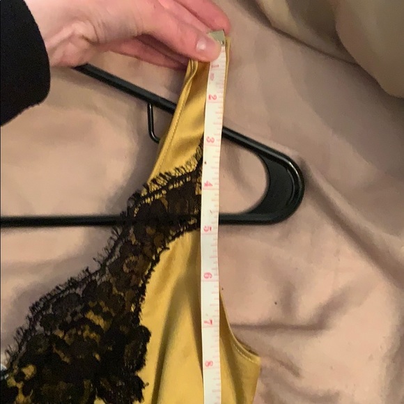 Dolce&gabana mustard silk and lace top - Picture 8 of 8